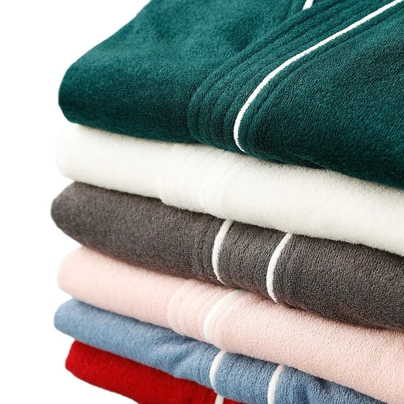 Peignoir de Bain Coton Homme et Femme