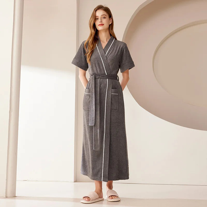 Peignoir de Bain Coton Homme et Femme