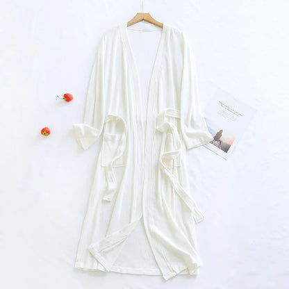 Peignoir de Bain Grande Taille Coton/Viscose Unisexe