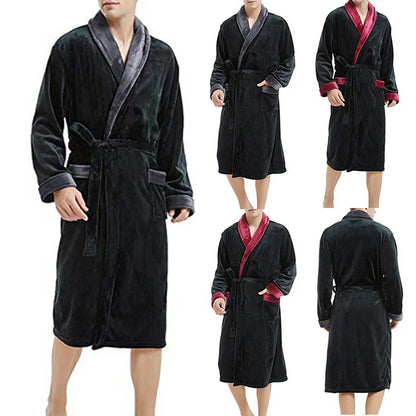 Peignoir de Bain Hiver Polyester Homme