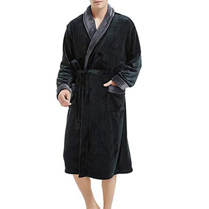 Peignoir de Bain Hiver Polyester Homme