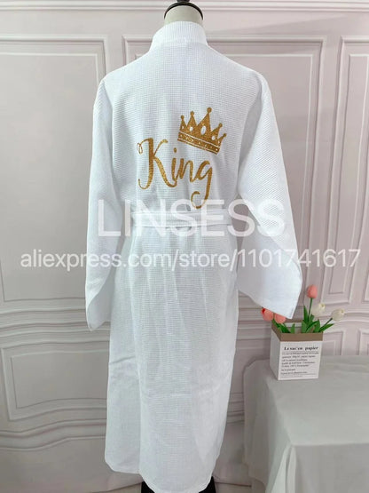 Peignoir de Bain King and Queen
