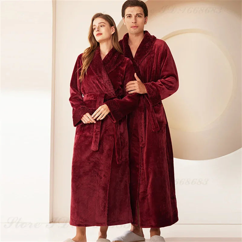 Peignoir de Bain automne/hiver Polyester Homme et Femme