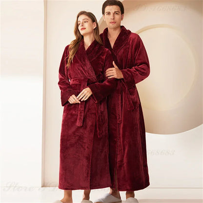 Peignoir de Bain automne/hiver Polyester Homme et Femme
