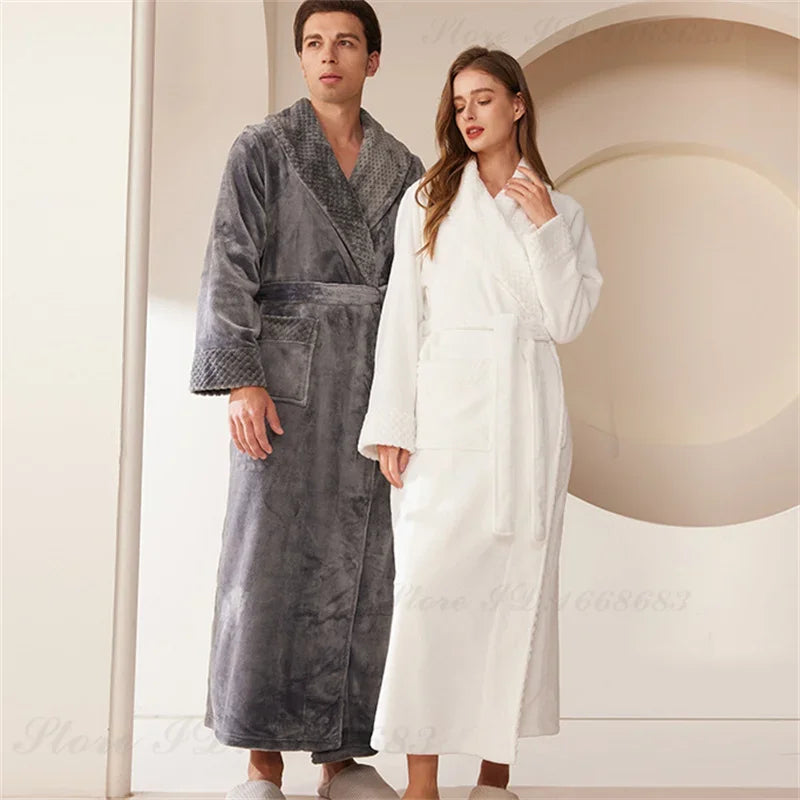 Peignoir de Bain automne/hiver Polyester Homme et Femme