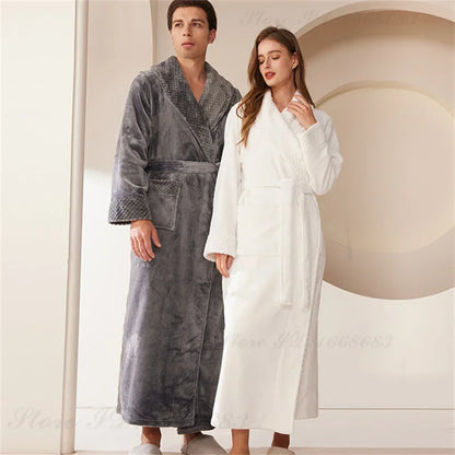 Peignoir de Bain automne/hiver Polyester Homme et Femme