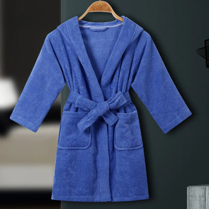 Peignoir de bain coton éponge pour enfants