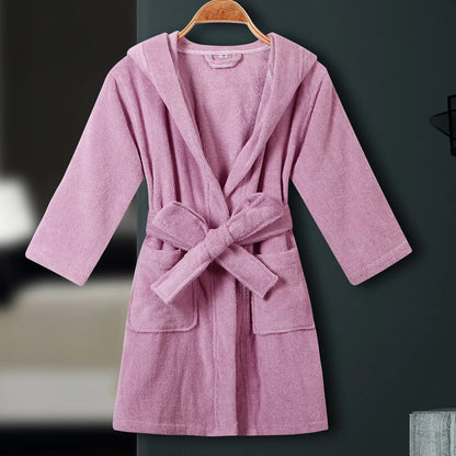 Peignoir de bain coton éponge pour enfants