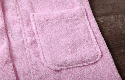 Peignoir de bain coton éponge pour enfants