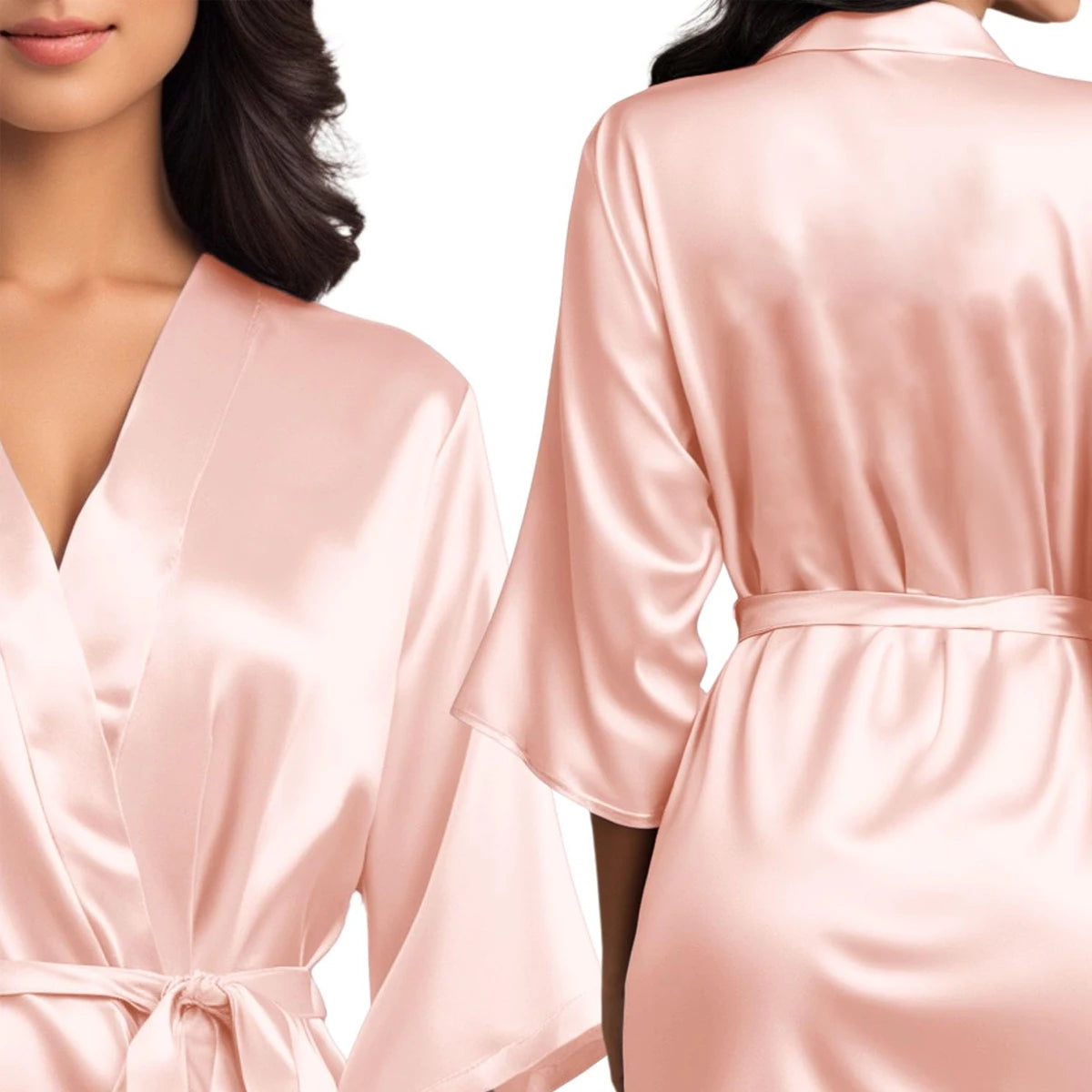 Peignoir d'été court et sexy pour femme