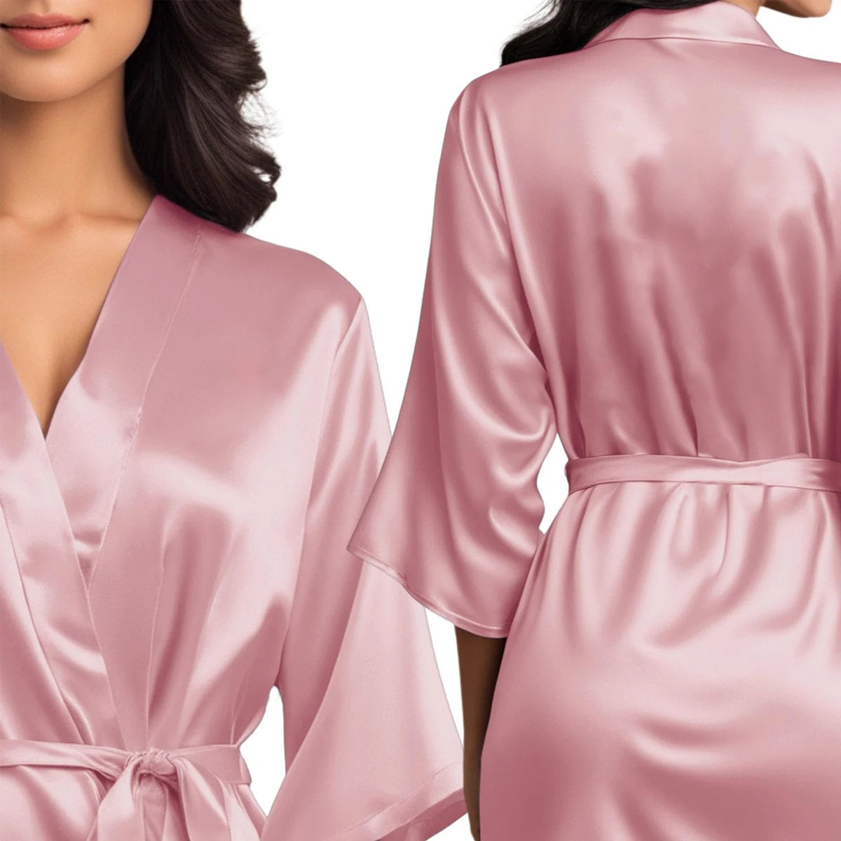 Peignoir d'été court et sexy pour femme