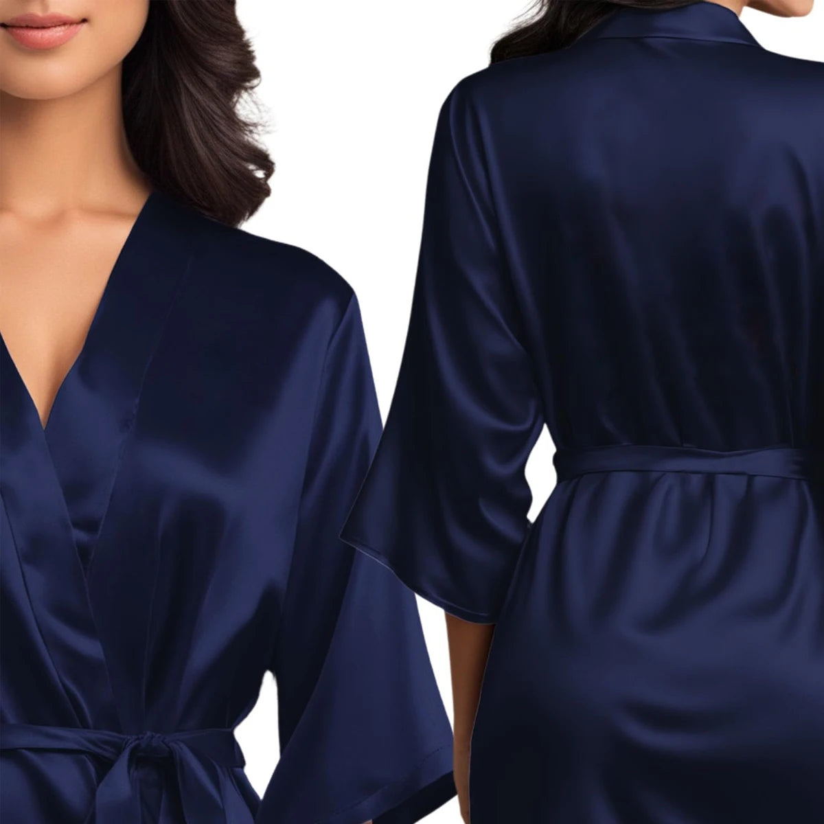 Peignoir d'été court et sexy pour femme