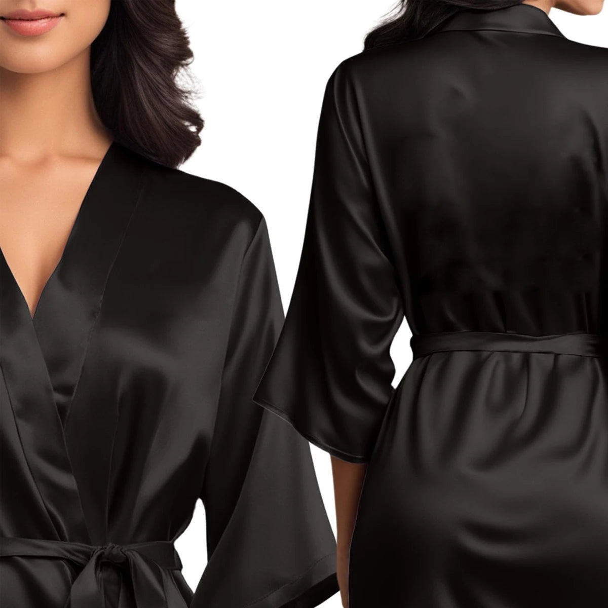 Peignoir d'été court et sexy pour femme