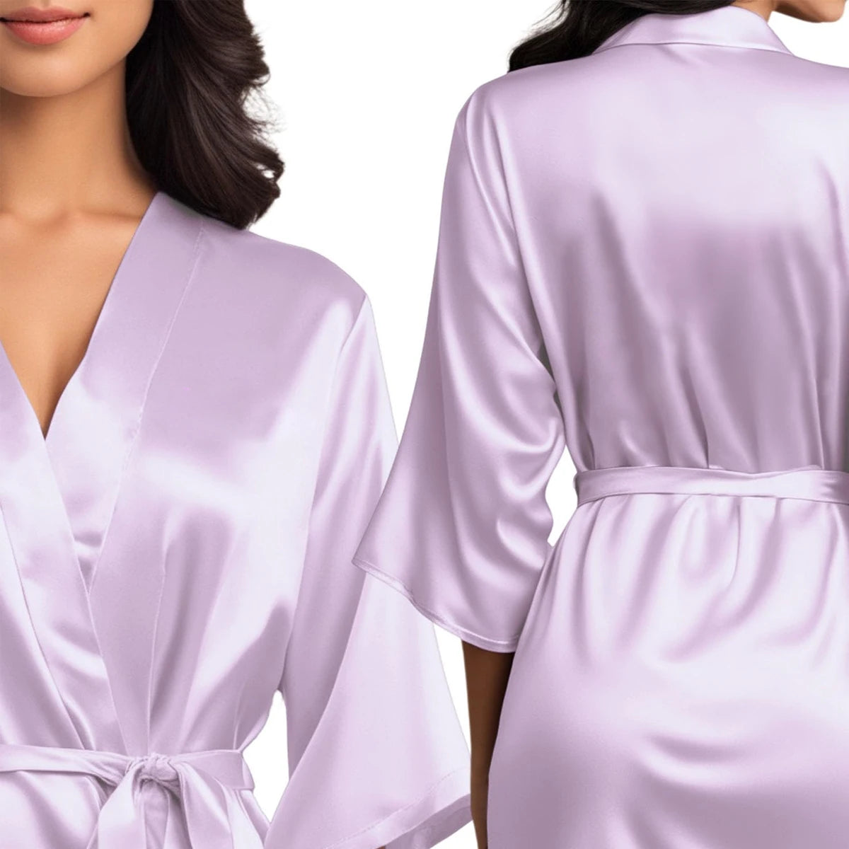 Peignoir d'été court et sexy pour femme