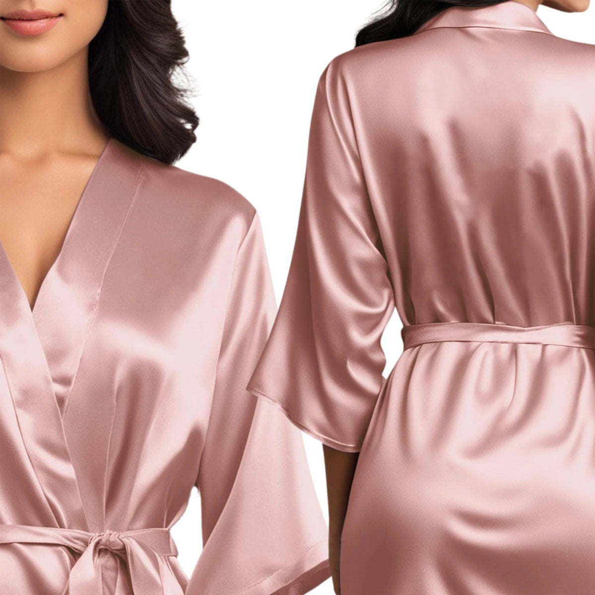 Peignoir d'été court et sexy pour femme