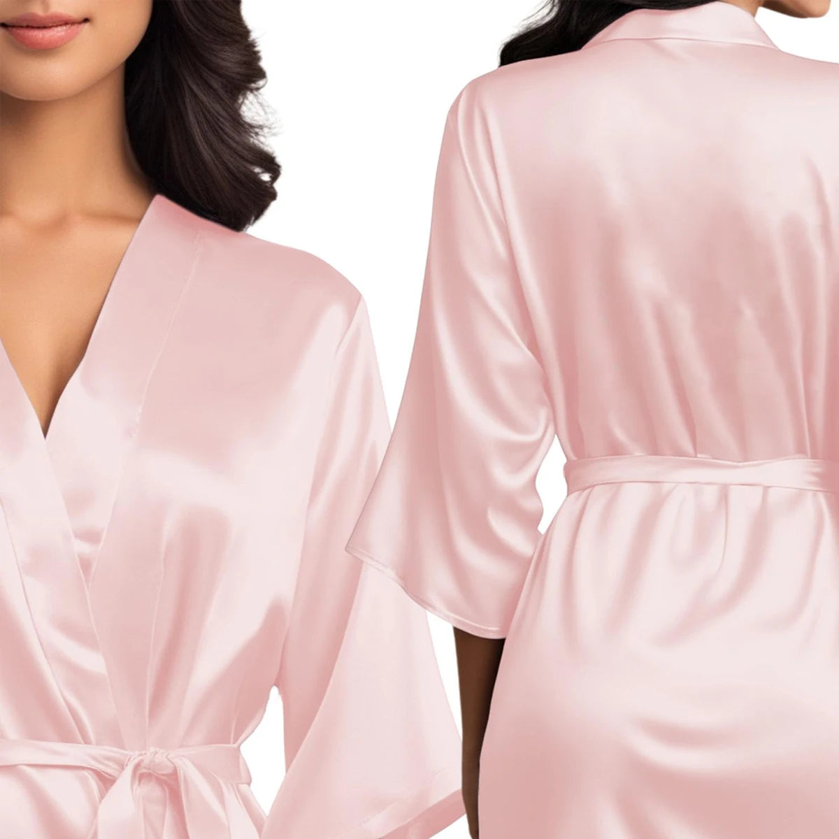 Peignoir d'été court et sexy pour femme