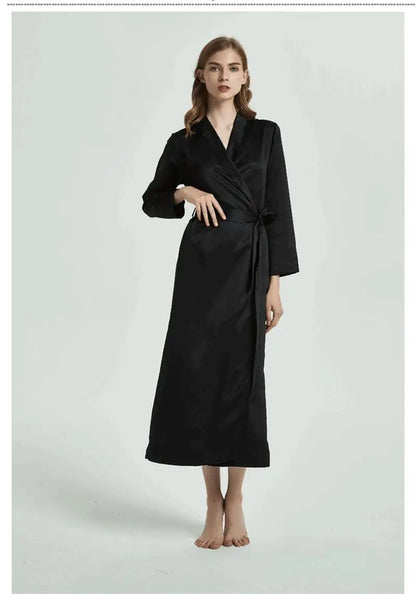 Peignoir et nuisette Imitation Soie Femme