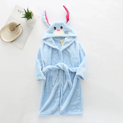 Peignoir lapin pour bébé et enfant