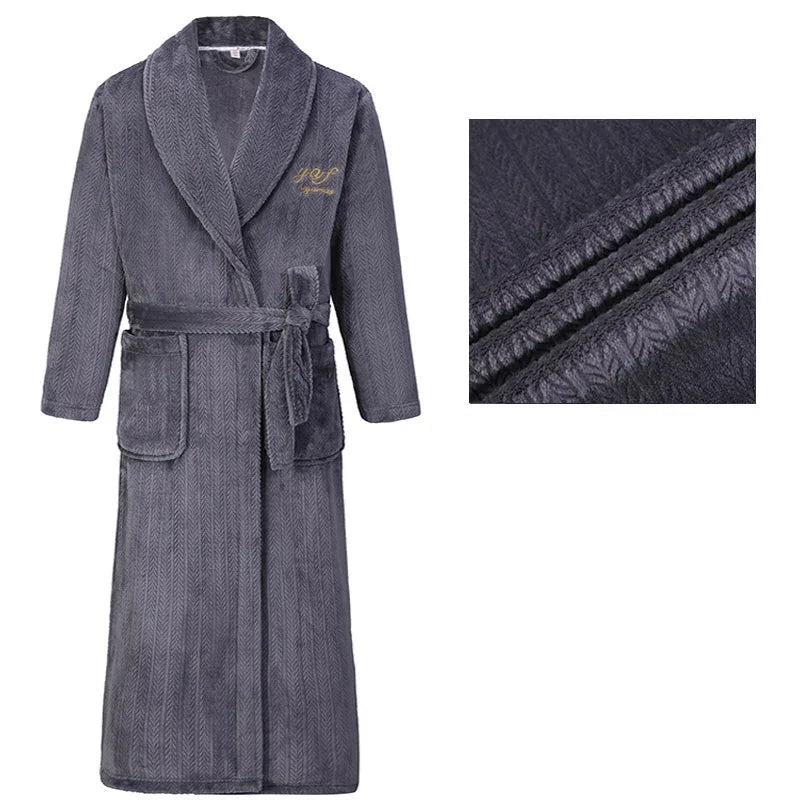 Peignoir Bourgeois Long Flanelle Homme