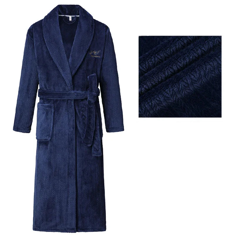 Peignoir Bourgeois Long Flanelle Homme