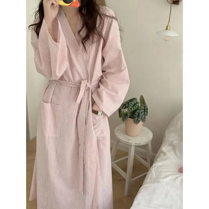 Peignoir printemps/automne Coton Femme