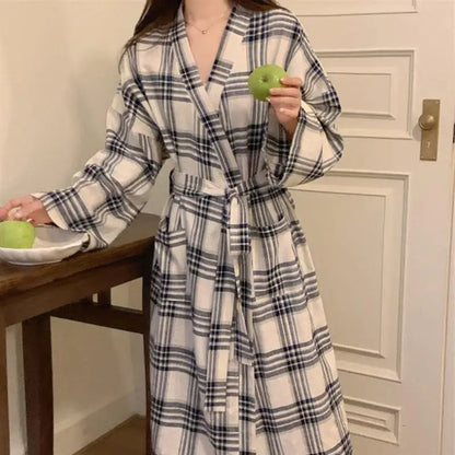 Peignoir printemps/automne Coton Femme