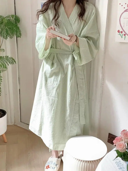 Peignoir printemps/automne Coton Femme