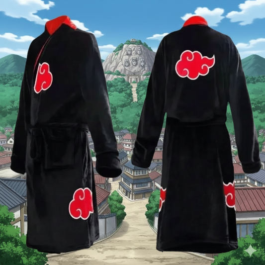 Peignoir Akatsuki Itachi Uchiha Flanelle