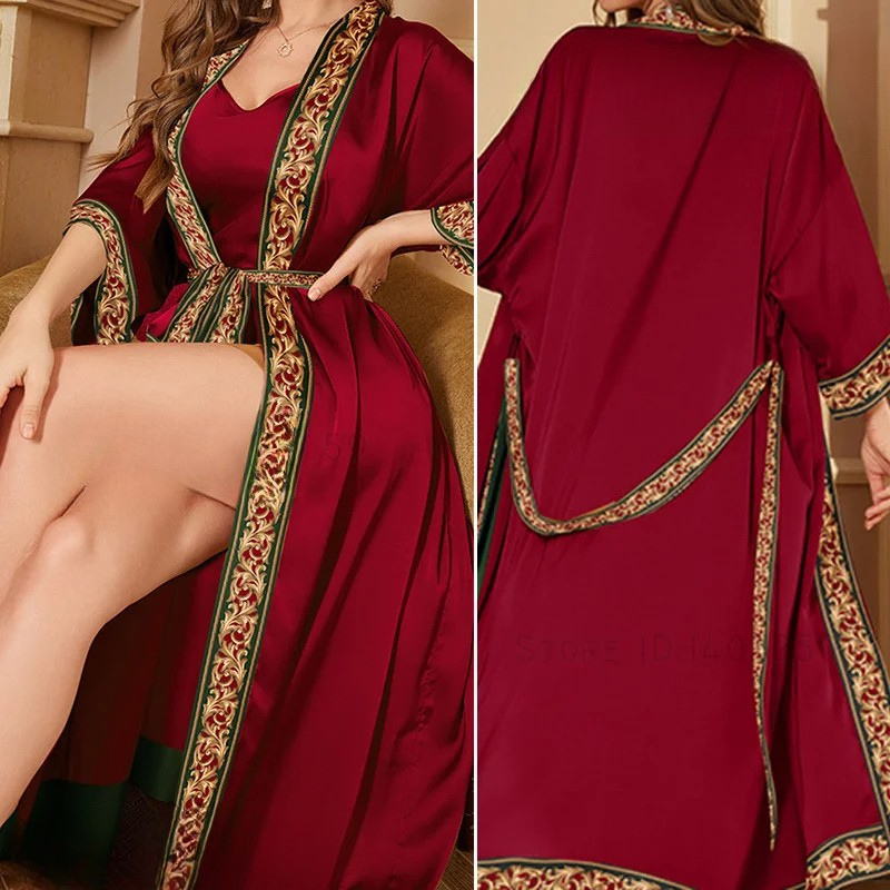 Peignoir Femme Grande Taille Satin