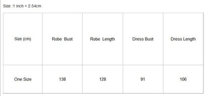 Peignoir/nuisette Grande Taille Satin Femme