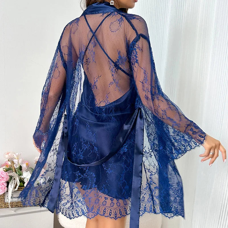Robe/Nuisette sexy Polyester Femme