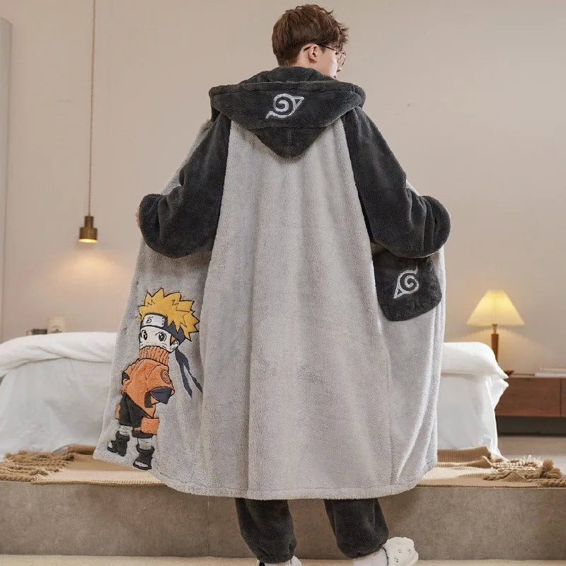 Peignoir + Pantalon Naruto Flanelle