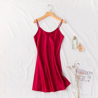 Mini Peignoir Sexy Satin Dentelle Polyester/Rayon Femme