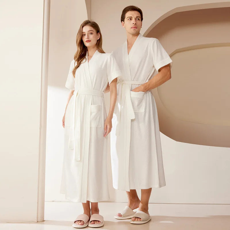 Peignoir de Bain Coton Homme et Femme