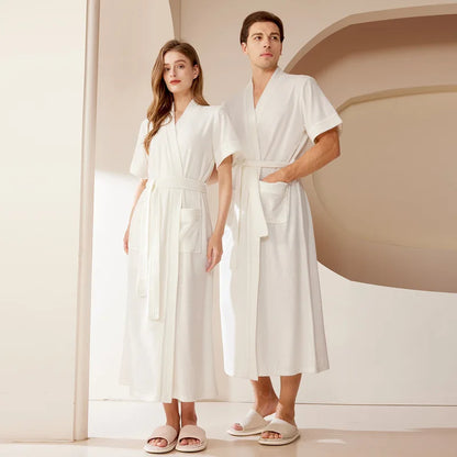 Peignoir de Bain Coton Homme et Femme