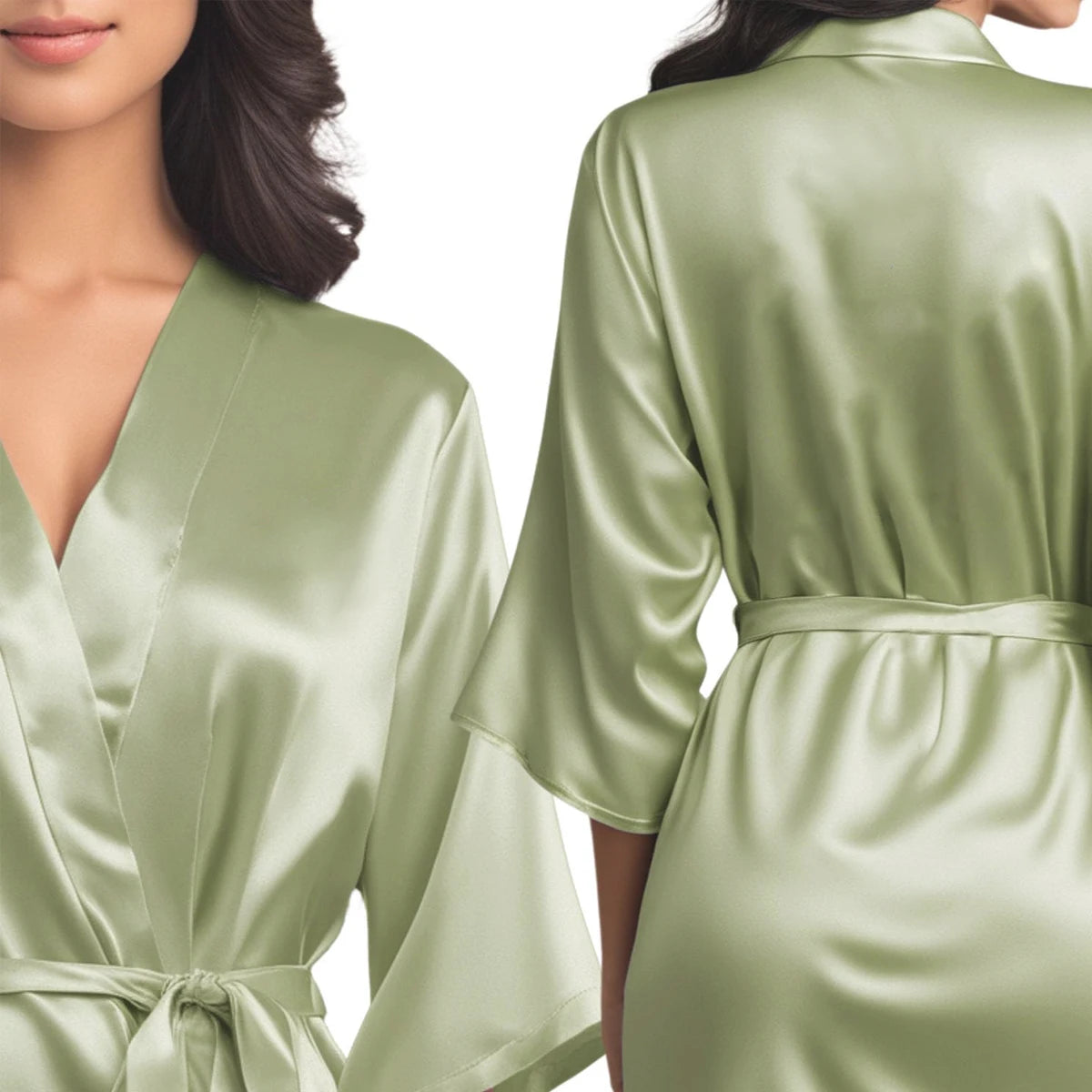 Peignoir d'été court et sexy pour femme
