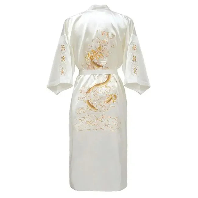 Kimono dragon polyester Homme