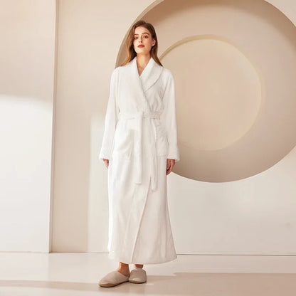 Peignoir de Bain automne/hiver Polyester Homme et Femme