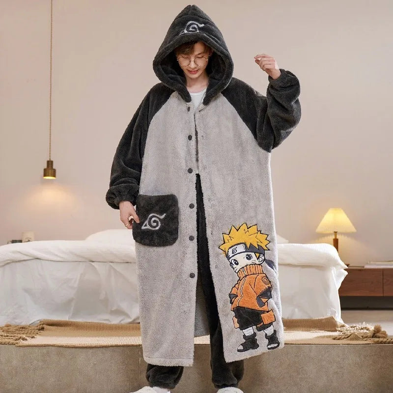 Peignoir + Pantalon Naruto Flanelle