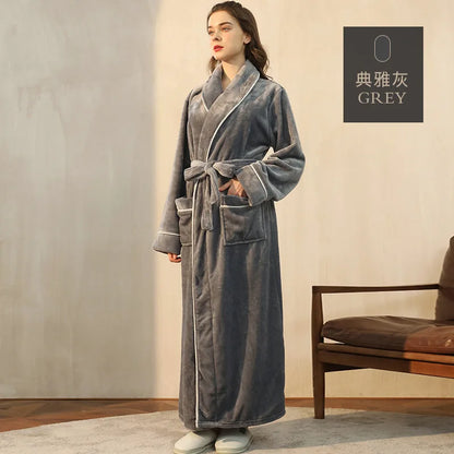 Peignoir classique confort adulte