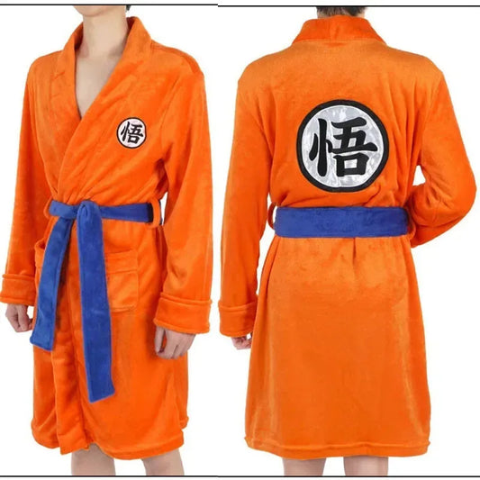 Peignoir Dragon ball Son Goku Flanelle