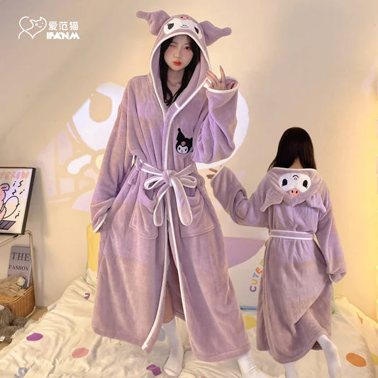 Peignoir Hello kitty