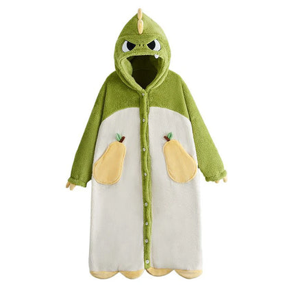 Peignoir Animaux Flanelle