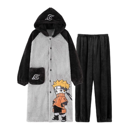 Peignoir + Pantalon Naruto Flanelle