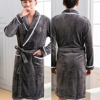 Peignoir chic flanelle Homme