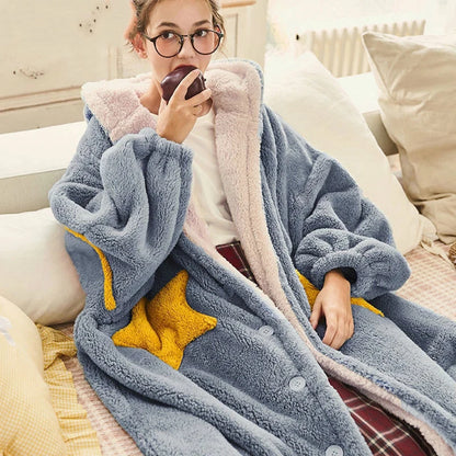 Peignoir Animaux Flanelle