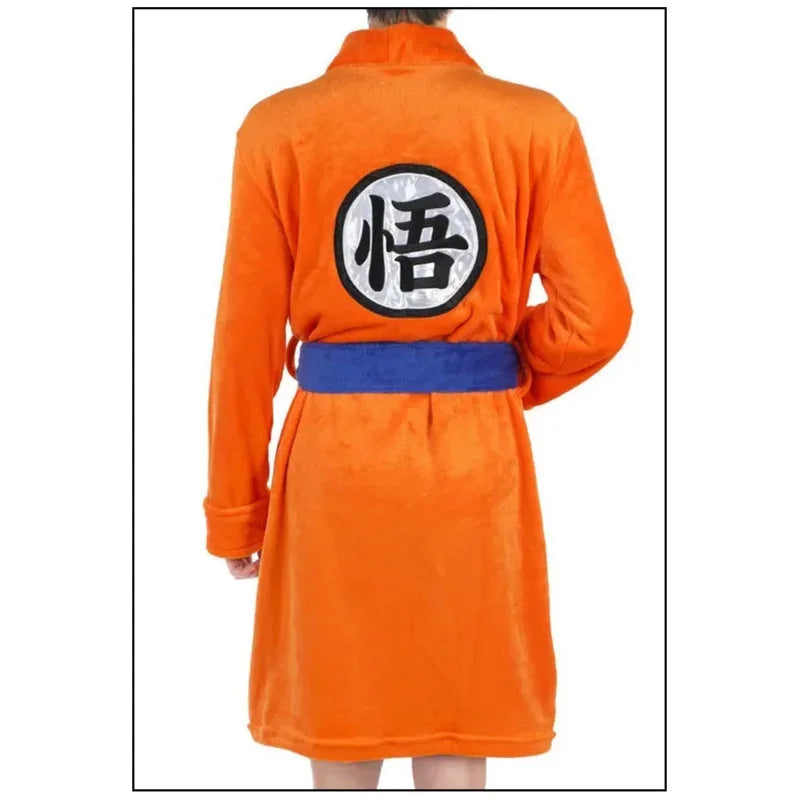 Peignoir Dragon ball Son Goku Flanelle