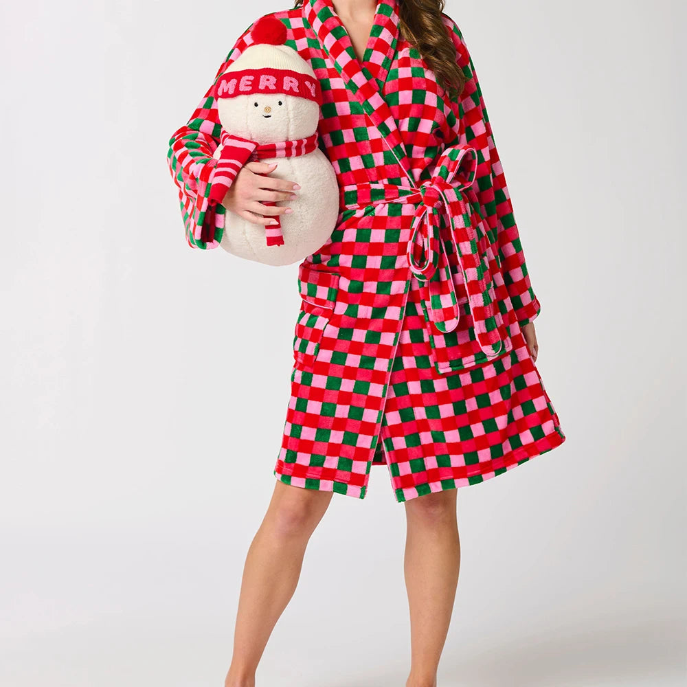 Peignoir Christmas Femme Polyester