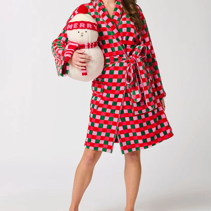 Peignoir Christmas Femme Polyester