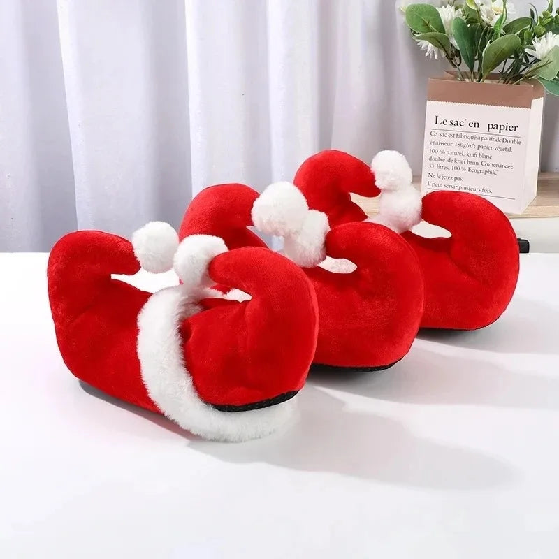 Chaussons Père Noël Coton